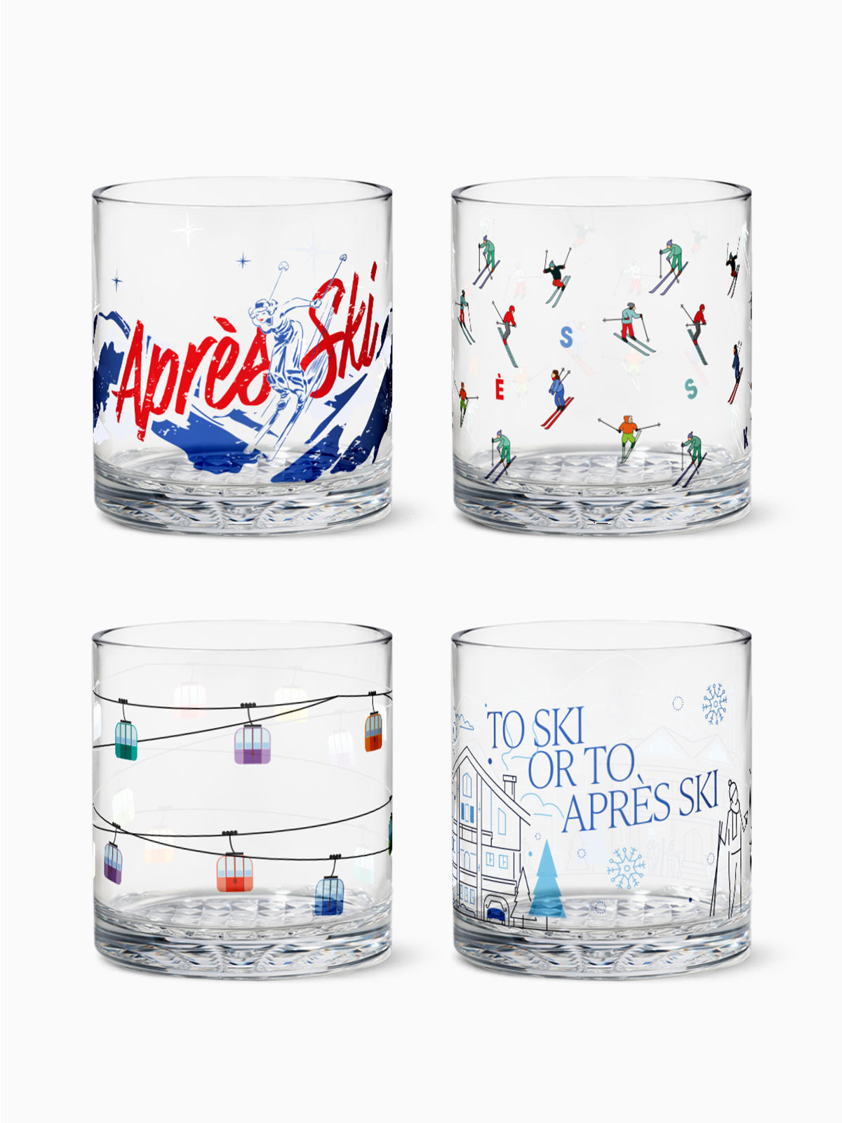 Après Ski RESERVE 12oz Old Fashioned Glass