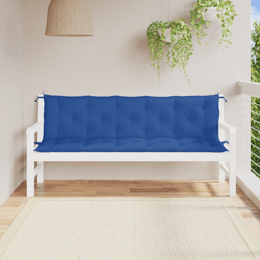 vidaXL Water Repellent Outdoor Bench Cushion Oxford Fabric Seat Pad for Garden Patio Indoor Seating