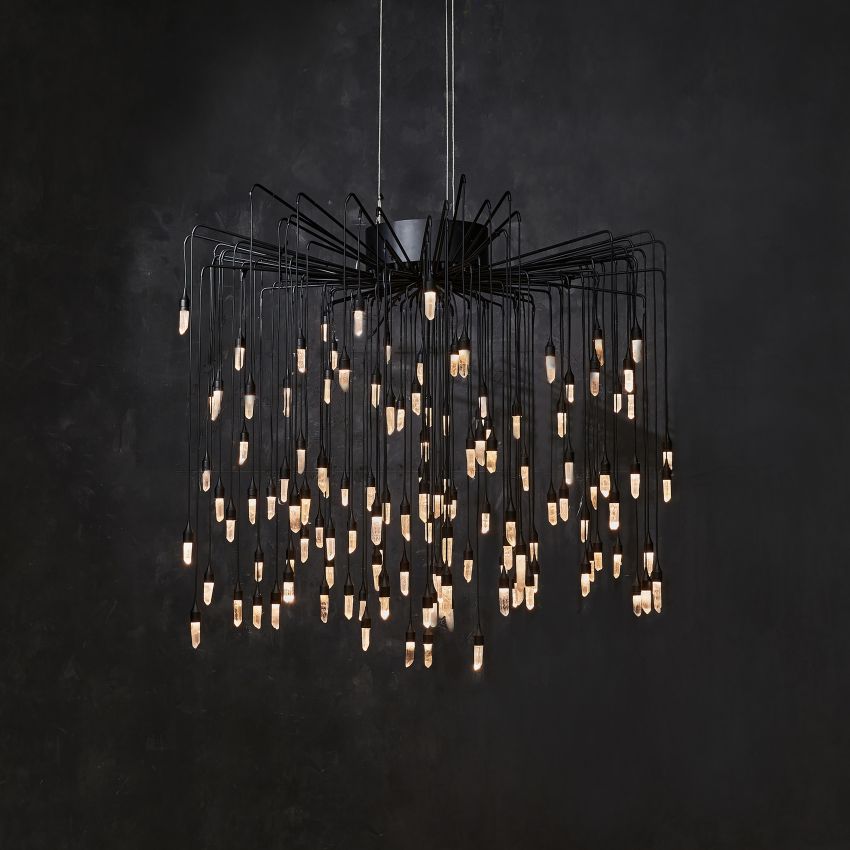 Ambert Crystal Raindrops Chandelier