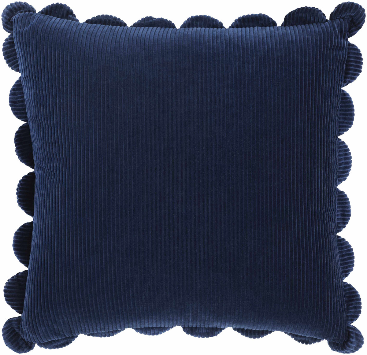 Sadai Blue Cotton Throw Pillow Decorative Cushion for Sofa Bed Living Room Home Decor - Deco Ranches