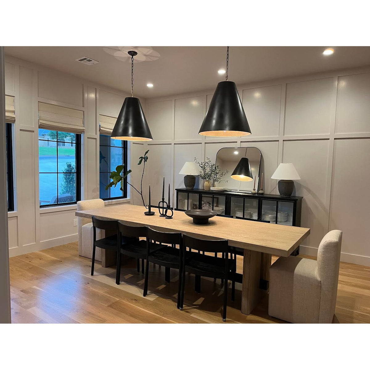 Metal Cone Pendant Light - Deco Ranches