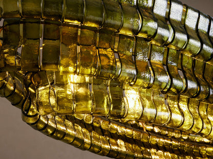 Ghiaccio Oval Chandelier 54 inch, 65 inch