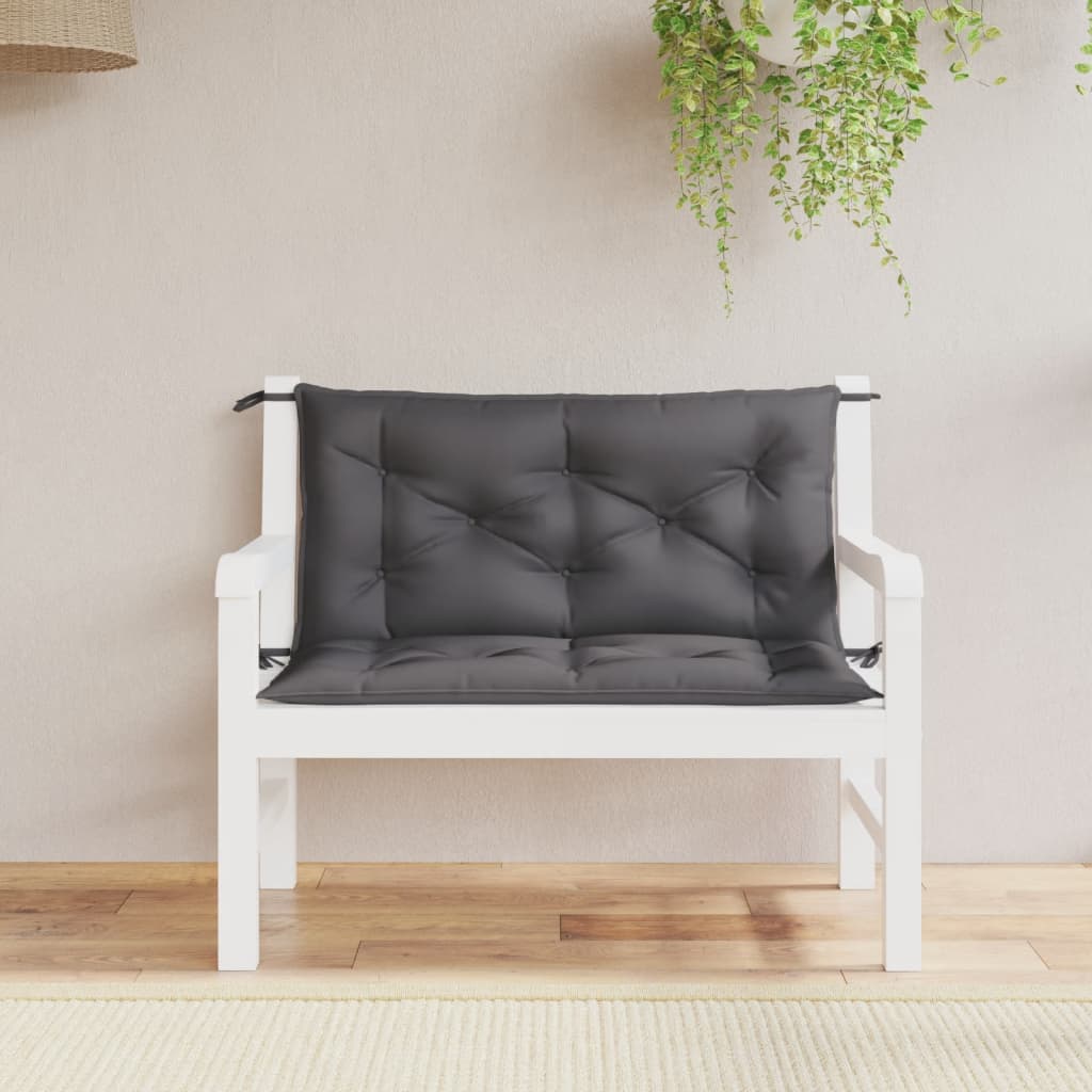 vidaXL Water Repellent Outdoor Bench Cushion Oxford Fabric Seat Pad for Garden Patio Indoor Seating