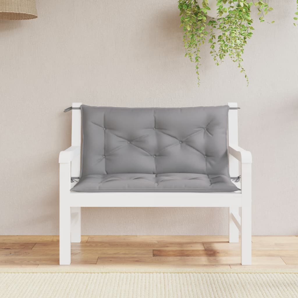 vidaXL Water Repellent Outdoor Bench Cushion Oxford Fabric Seat Pad for Garden Patio Indoor Seating