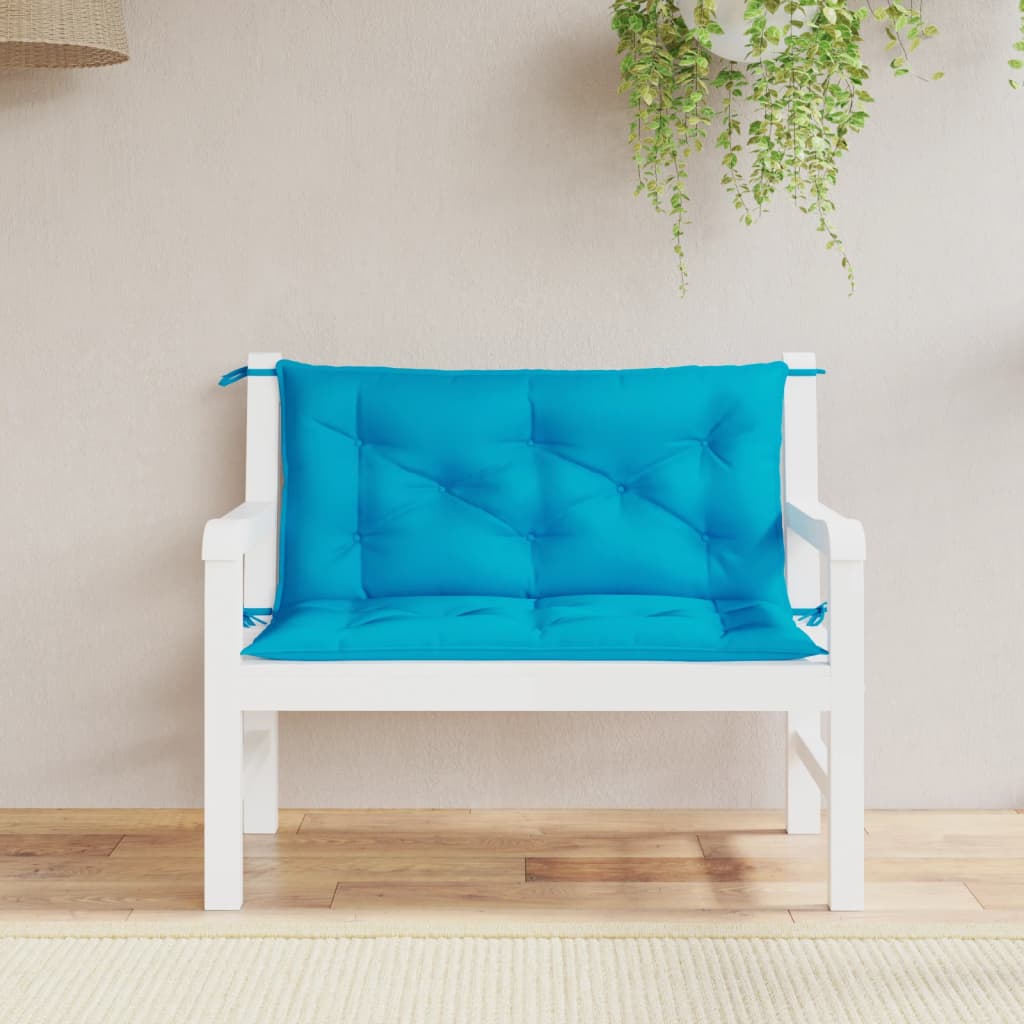 vidaXL Water Repellent Outdoor Bench Cushion Oxford Fabric Seat Pad for Garden Patio Indoor Seating