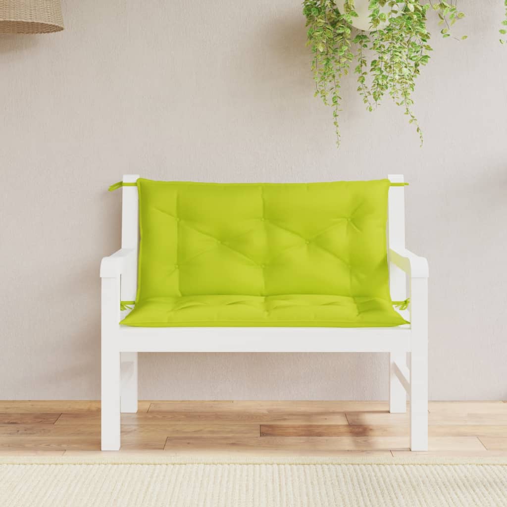 vidaXL Water Repellent Outdoor Bench Cushion Oxford Fabric Seat Pad for Garden Patio Indoor Seating