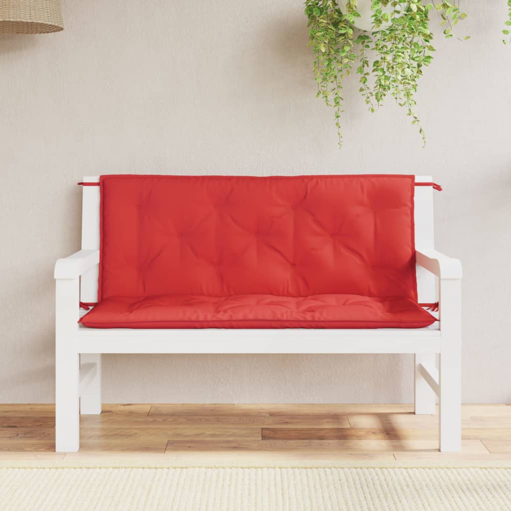 vidaXL Water Repellent Outdoor Bench Cushion Oxford Fabric Seat Pad for Garden Patio Indoor Seating