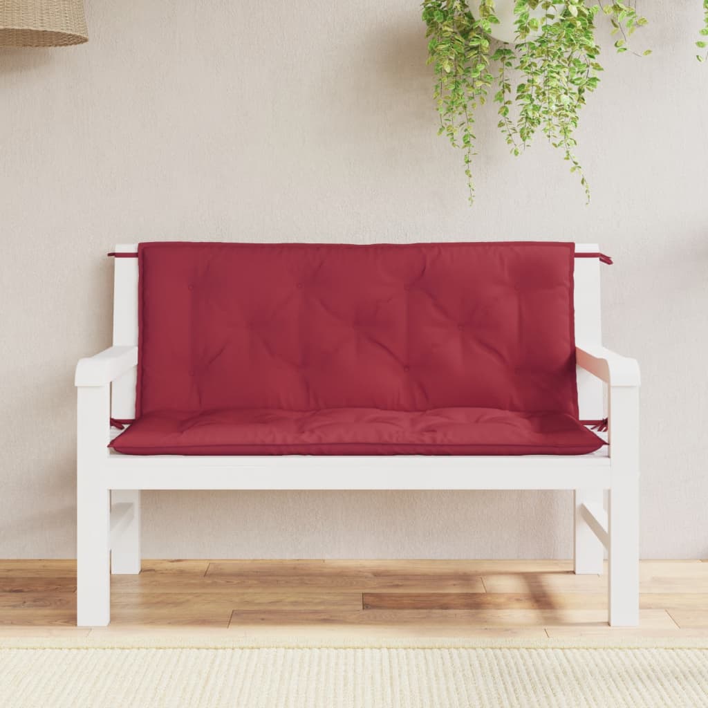 vidaXL Water Repellent Outdoor Bench Cushion Oxford Fabric Seat Pad for Garden Patio Indoor Seating