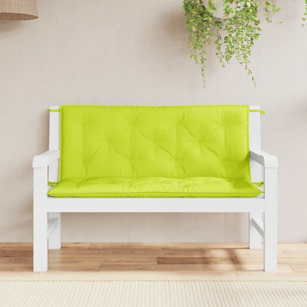 vidaXL Water Repellent Outdoor Bench Cushion Oxford Fabric Seat Pad for Garden Patio Indoor Seating