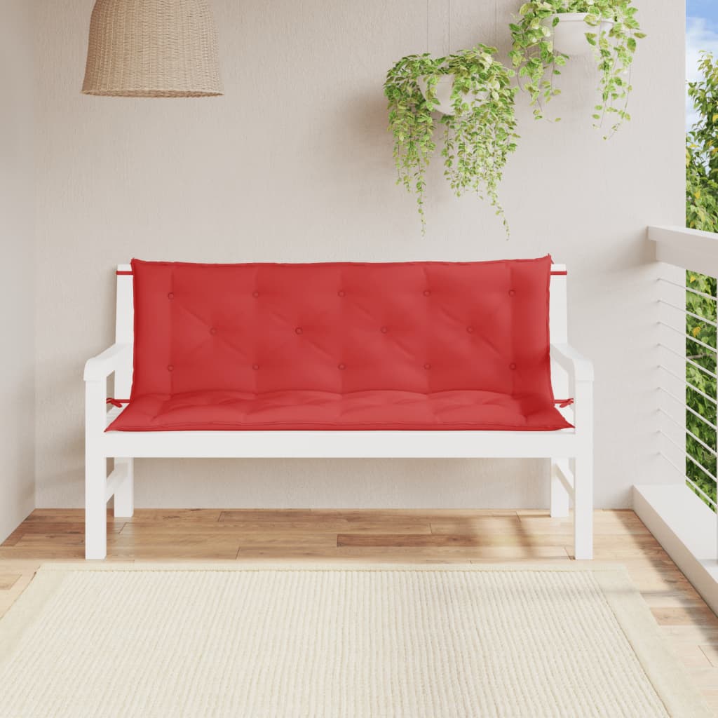vidaXL Water Repellent Outdoor Bench Cushion Oxford Fabric Seat Pad for Garden Patio Indoor Seating