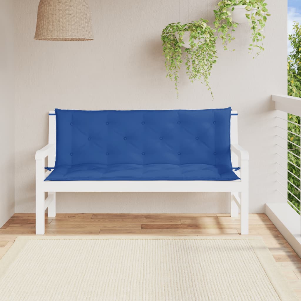 vidaXL Water Repellent Outdoor Bench Cushion Oxford Fabric Seat Pad for Garden Patio Indoor Seating