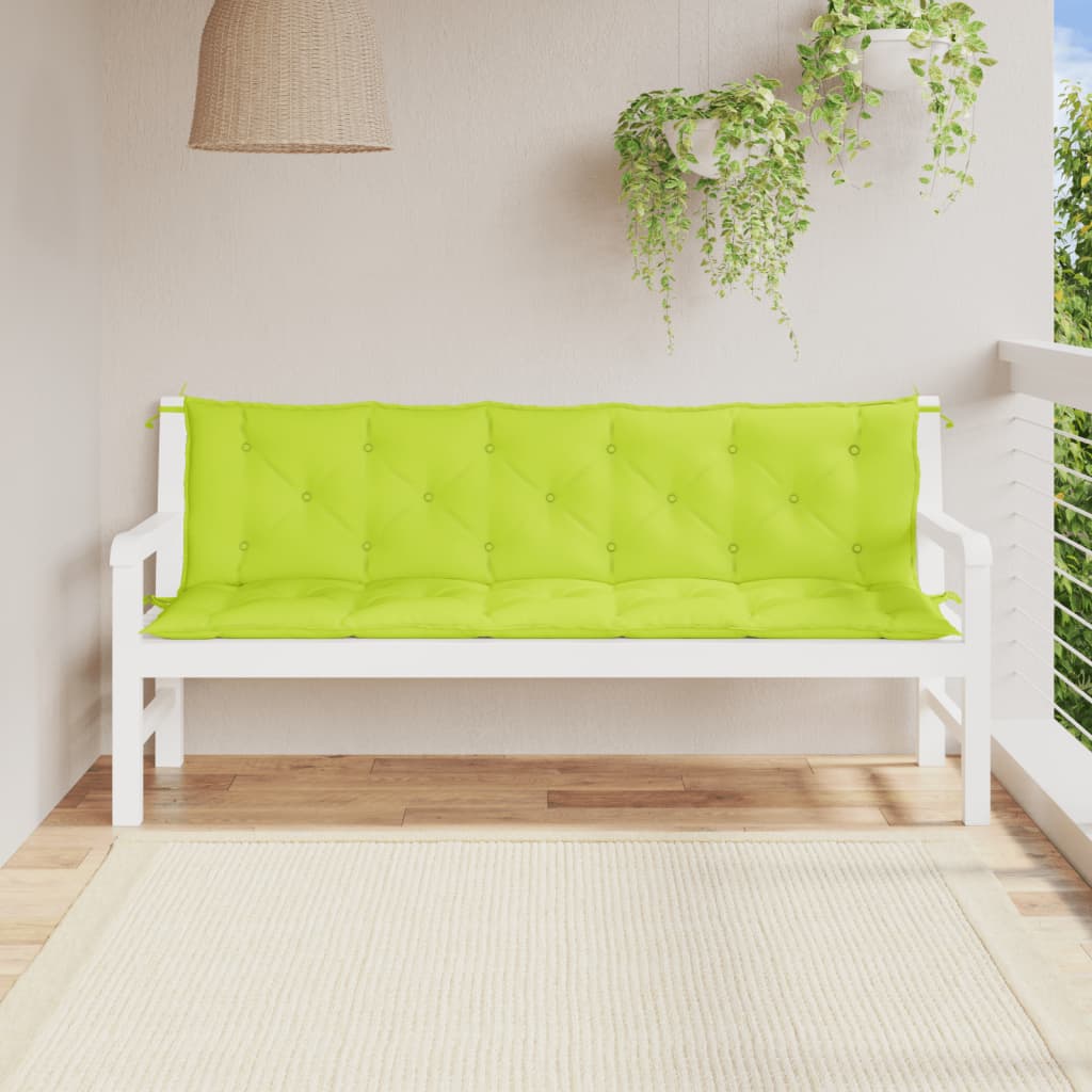 vidaXL Water Repellent Outdoor Bench Cushion Oxford Fabric Seat Pad for Garden Patio Indoor Seating