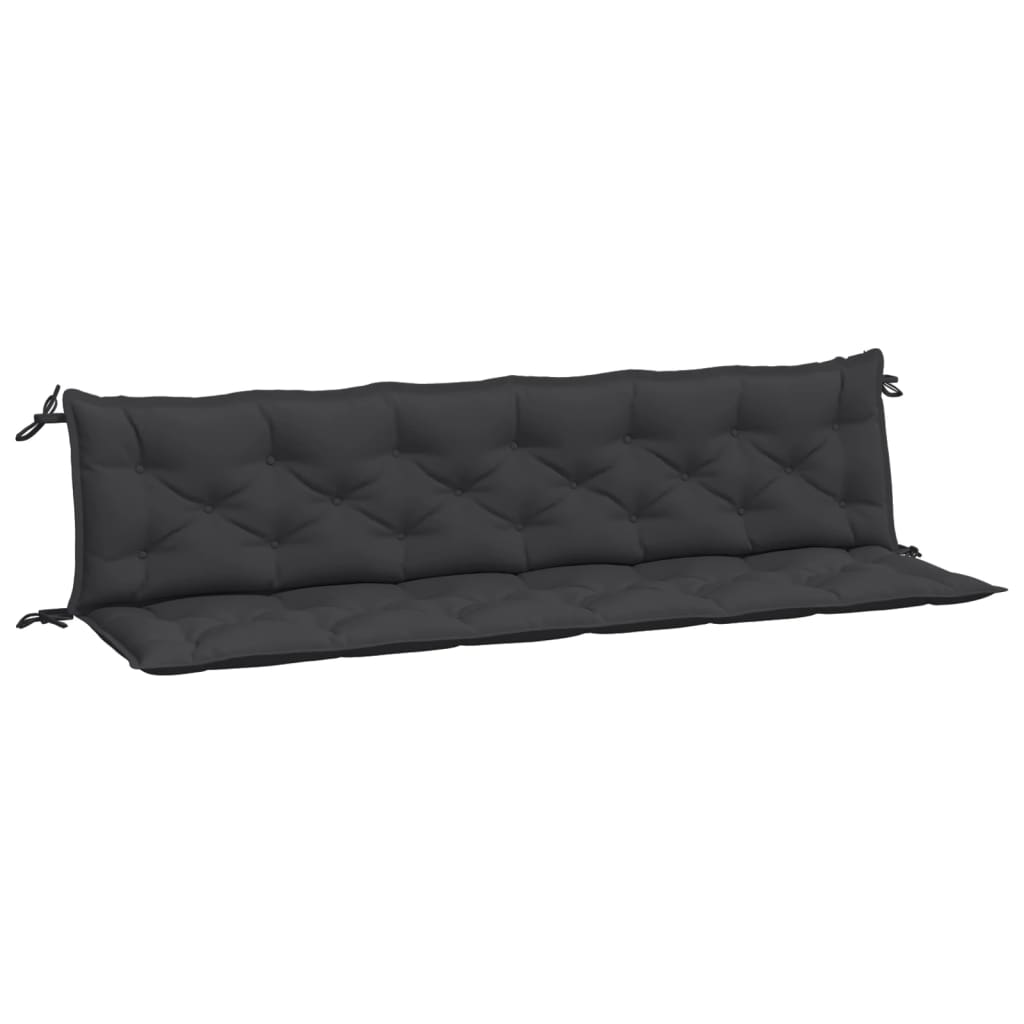 vidaXL Water Repellent Outdoor Bench Cushion Oxford Fabric Seat Pad for Garden Patio Indoor Seating