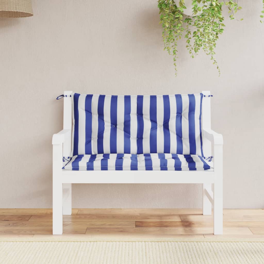 vidaXL Water Repellent Outdoor Bench Cushion Oxford Fabric Seat Pad for Garden Patio Indoor Seating