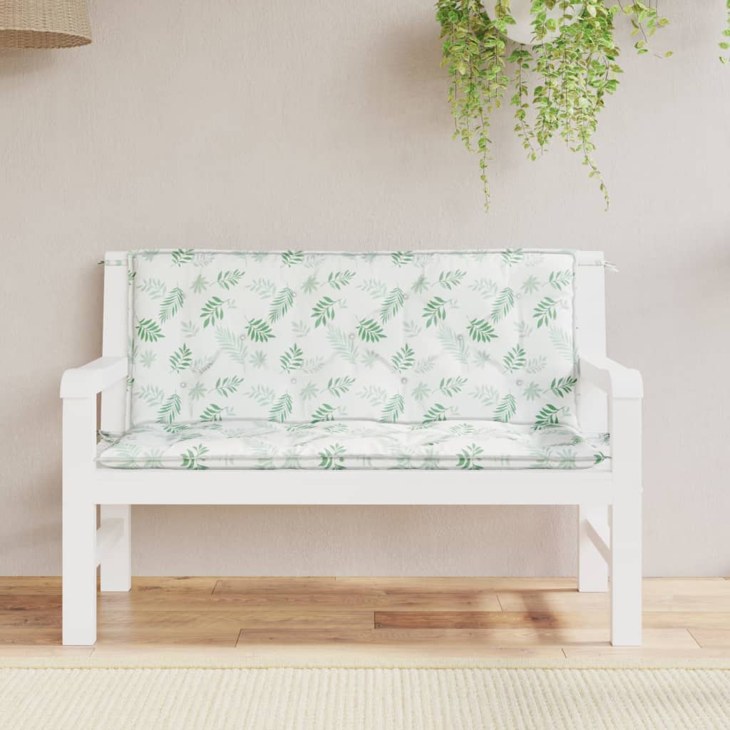 vidaXL Water Repellent Outdoor Bench Cushion Oxford Fabric Seat Pad for Garden Patio Indoor Seating