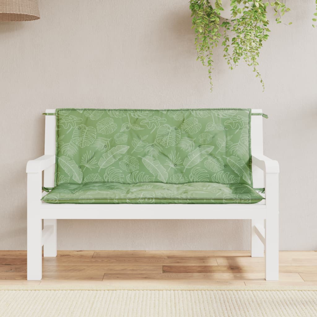 vidaXL Water Repellent Outdoor Bench Cushion Oxford Fabric Seat Pad for Garden Patio Indoor Seating
