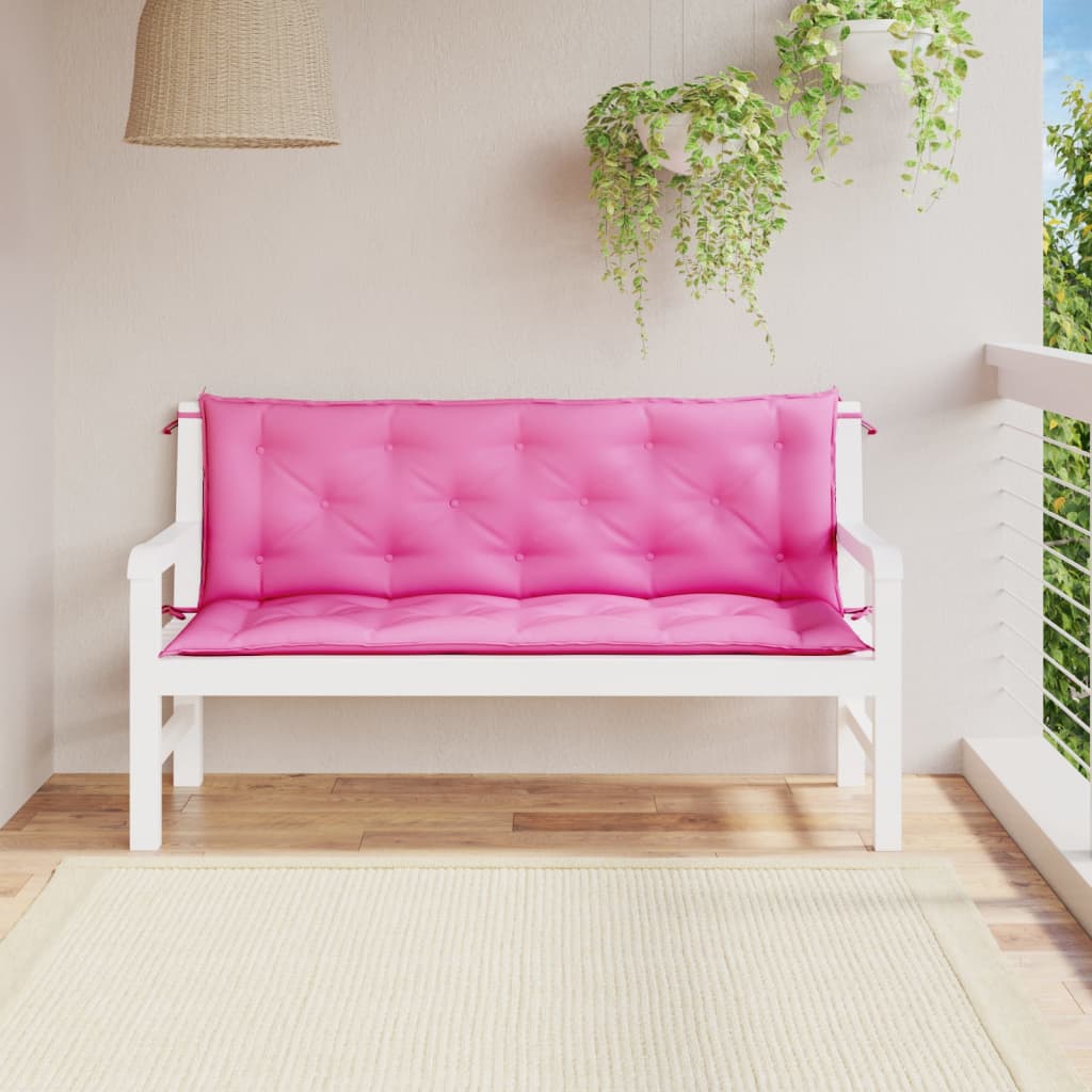 vidaXL Water Repellent Outdoor Bench Cushion Oxford Fabric Seat Pad for Garden Patio Indoor Seating