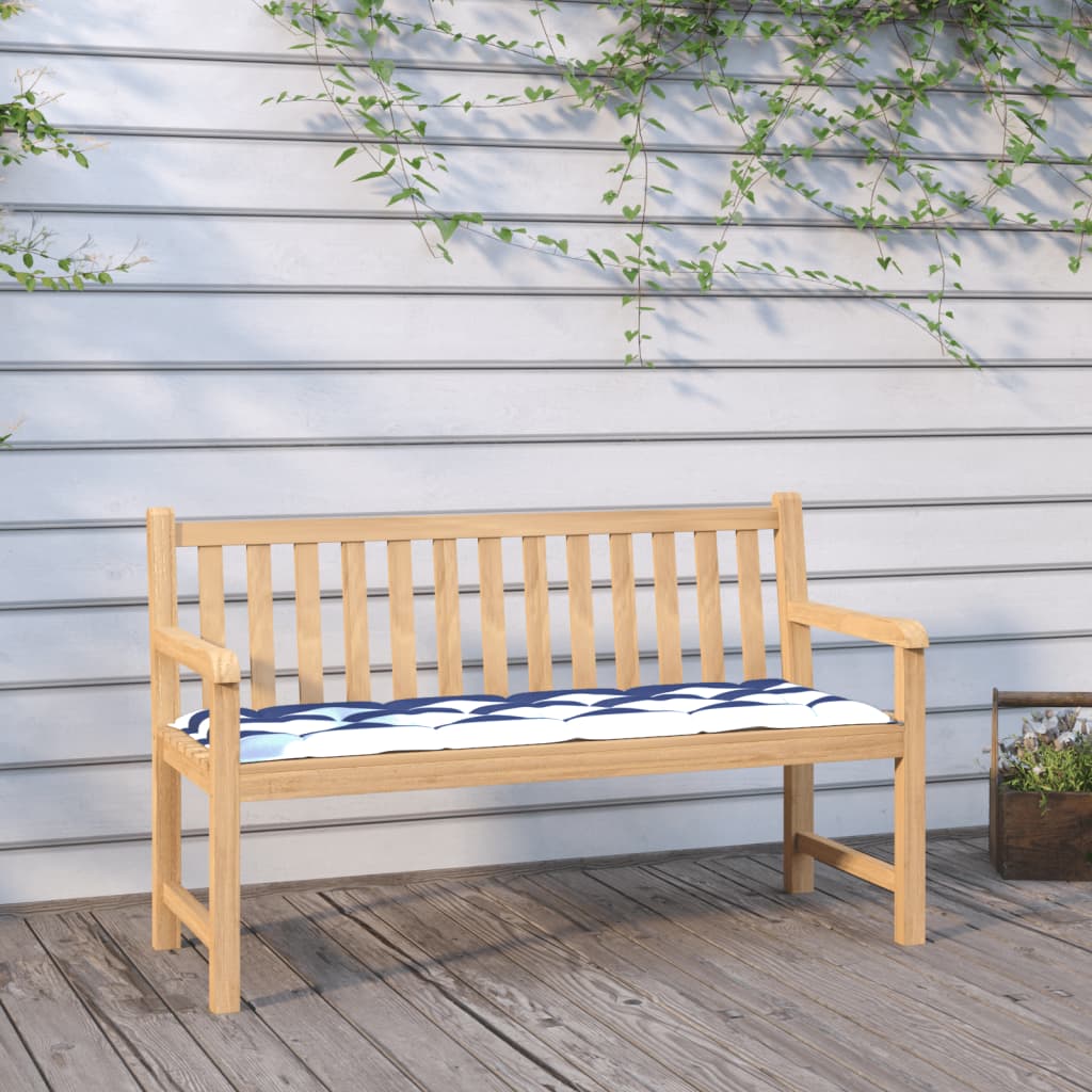 vidaXL Water Repellent Outdoor Bench Cushion Oxford Fabric Seat Pad for Garden Patio Indoor Seating