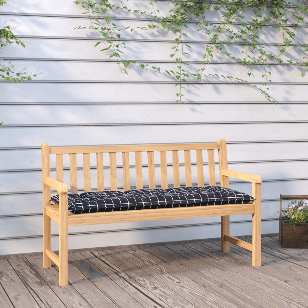 vidaXL Water Repellent Outdoor Bench Cushion Oxford Fabric Seat Pad for Garden Patio Indoor Seating