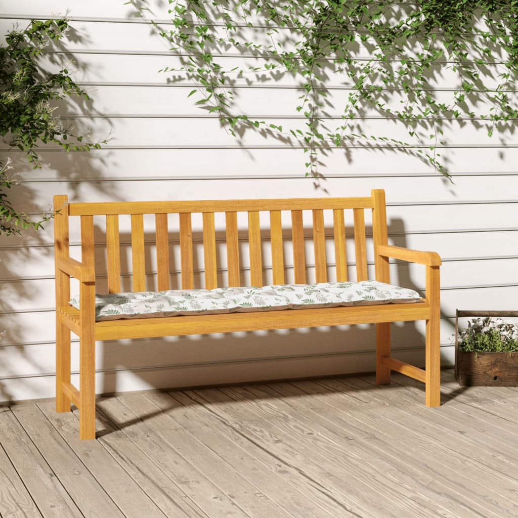 vidaXL Water Repellent Outdoor Bench Cushion Oxford Fabric Seat Pad for Garden Patio Indoor Seating