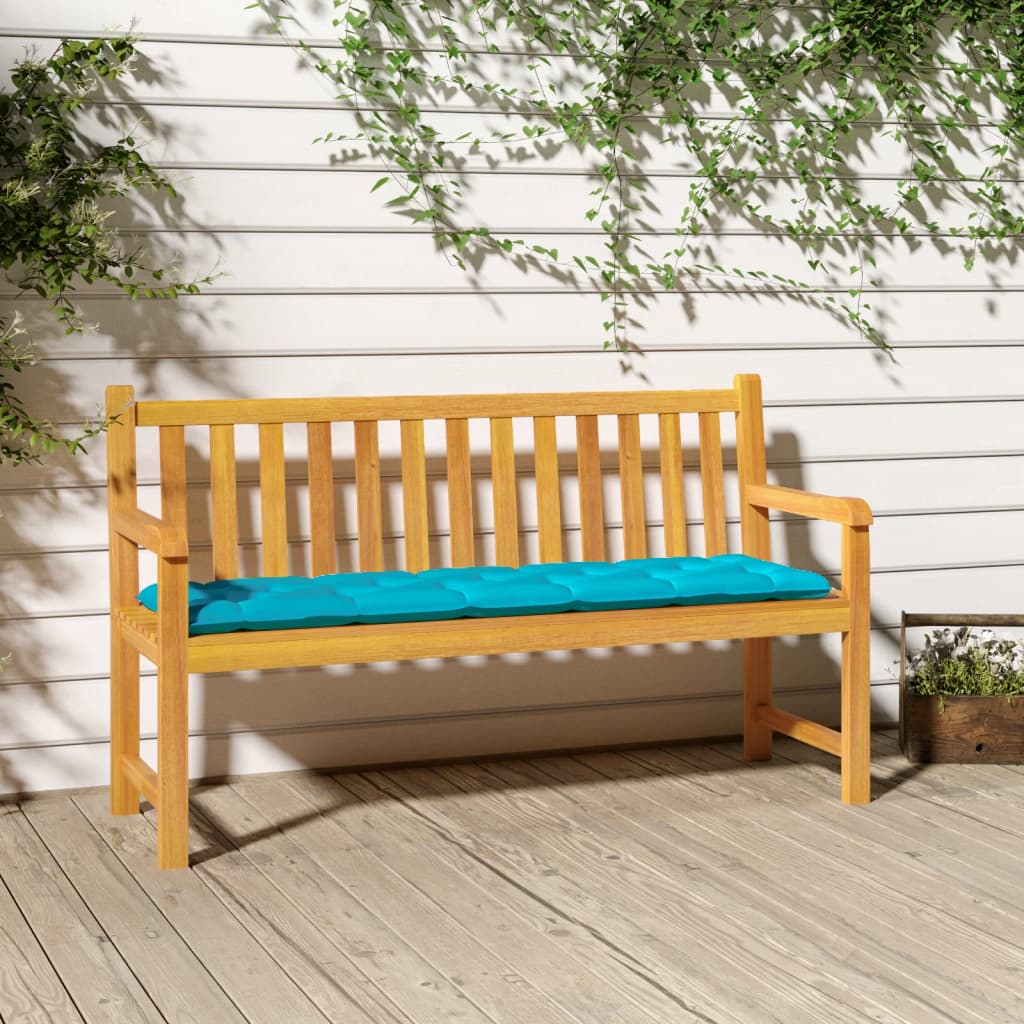 vidaXL Water Repellent Outdoor Bench Cushion Oxford Fabric Seat Pad for Garden Patio Indoor Seating