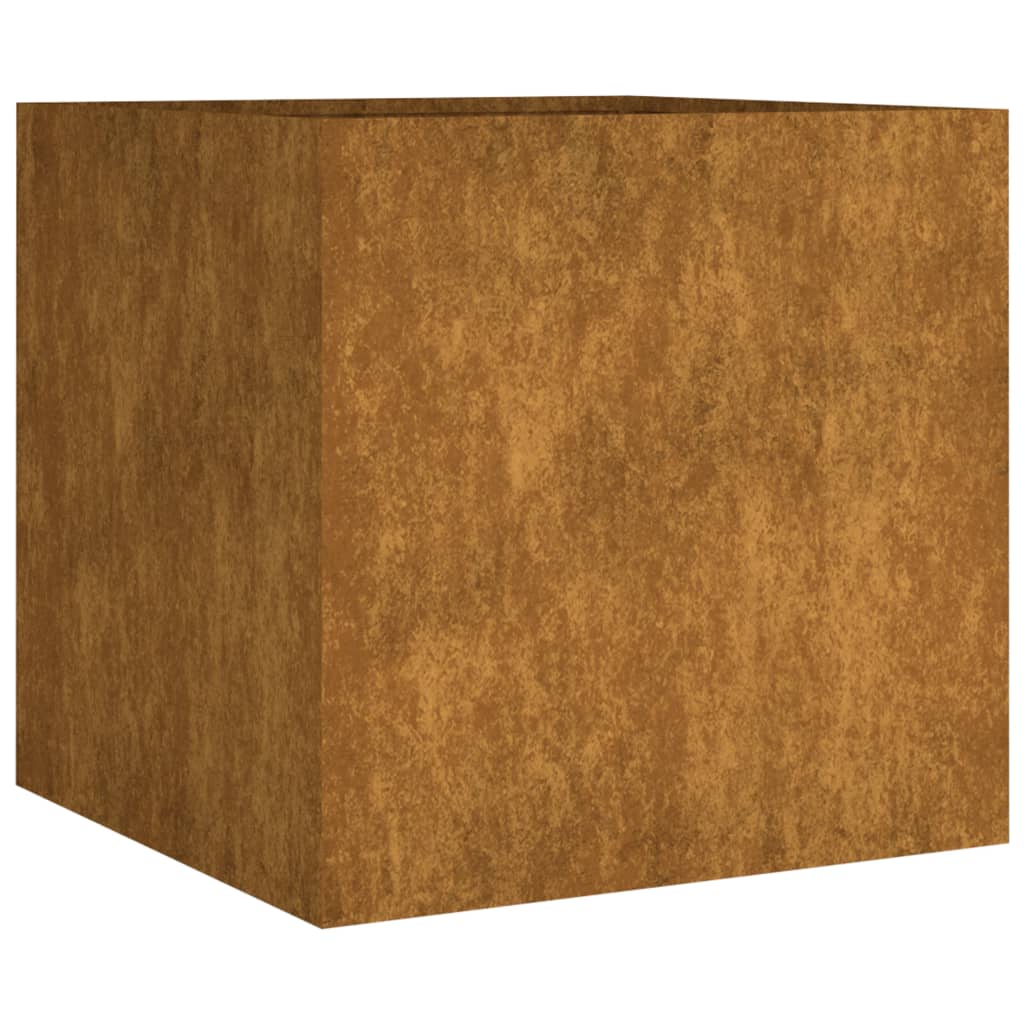 vidaXL Garden Wall Planter Corten Steel