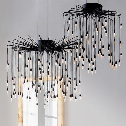 Ambert Crystal Raindrops Chandelier