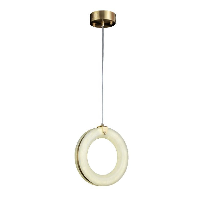 Alabaster Staircase Chandelier Light