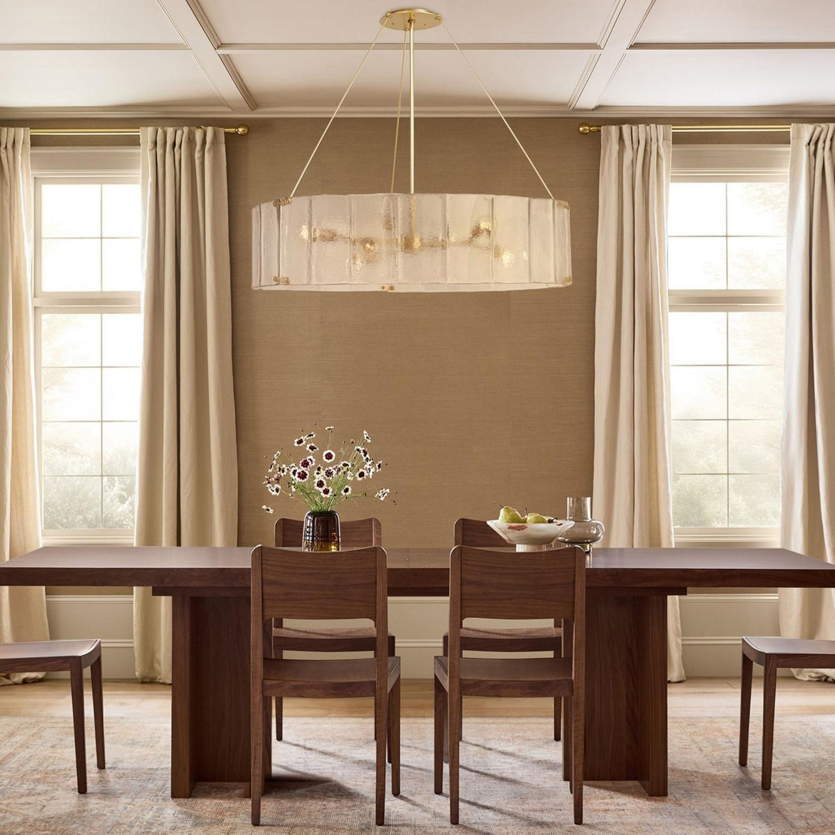 Brass-Chandelier-Livingroom-Modern-Deco Ranches