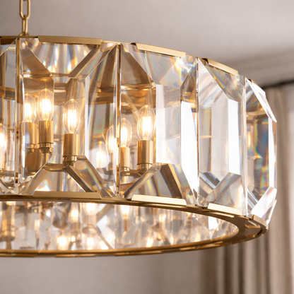 Refined Round Chandelier