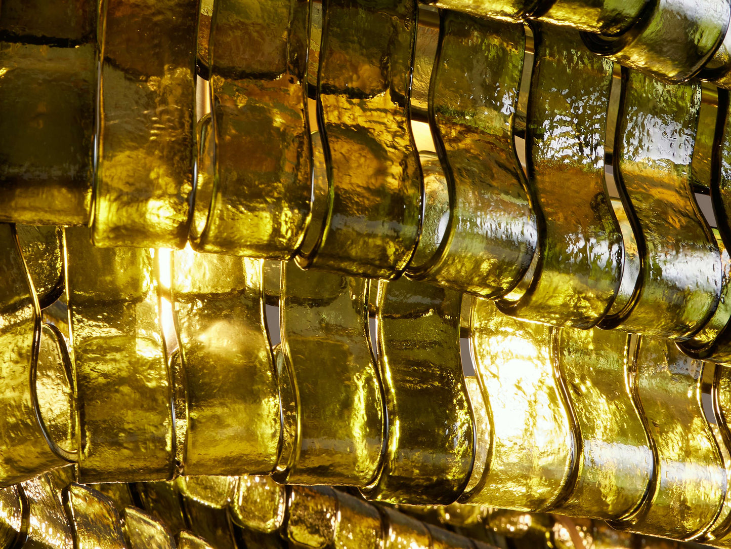 Ghiaccio Oval Chandelier 54 inch, 65 inch