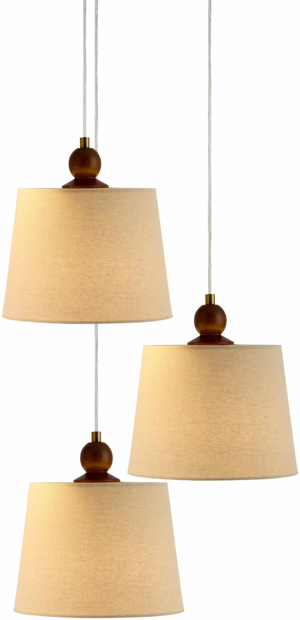 Eisenburg Dark Brown Chandelier Decorative Ceiling Lighting for Dining Room Living Room Home Decor - Deco Ranches