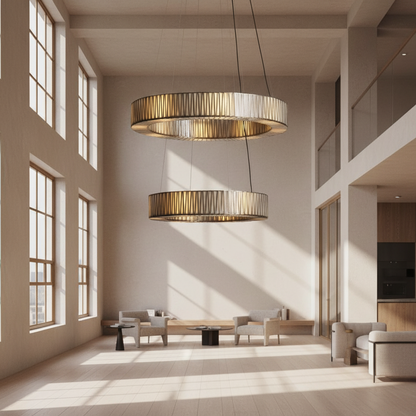 Forrest 2-Tier Round Chandelier