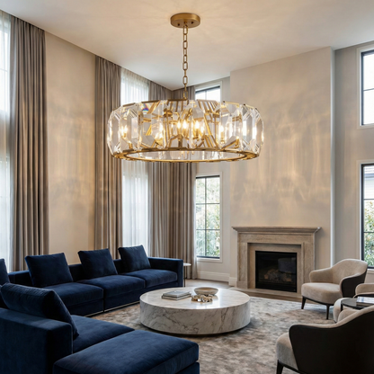 Refined Round Chandelier