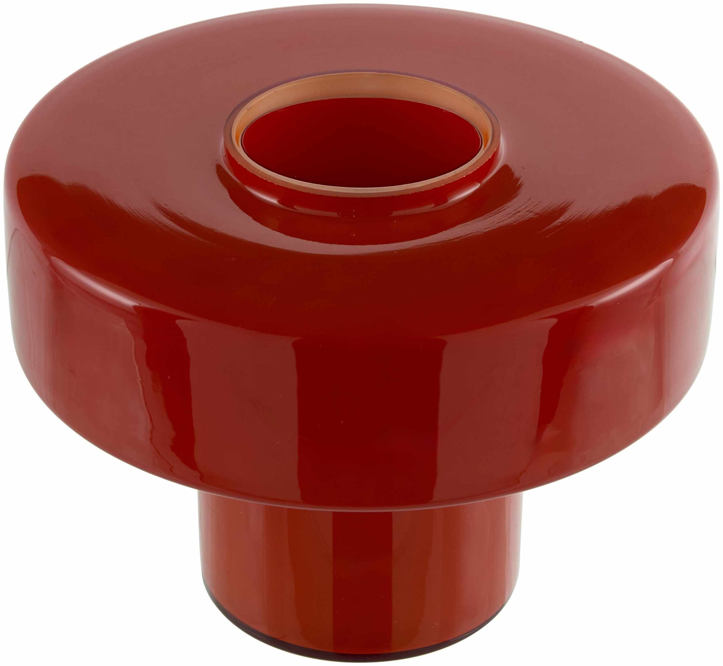 Lauenhagen Dark Red Table Lamp Decorative Accent Lighting for Bedroom Living Room Home Decor - Deco Ranches