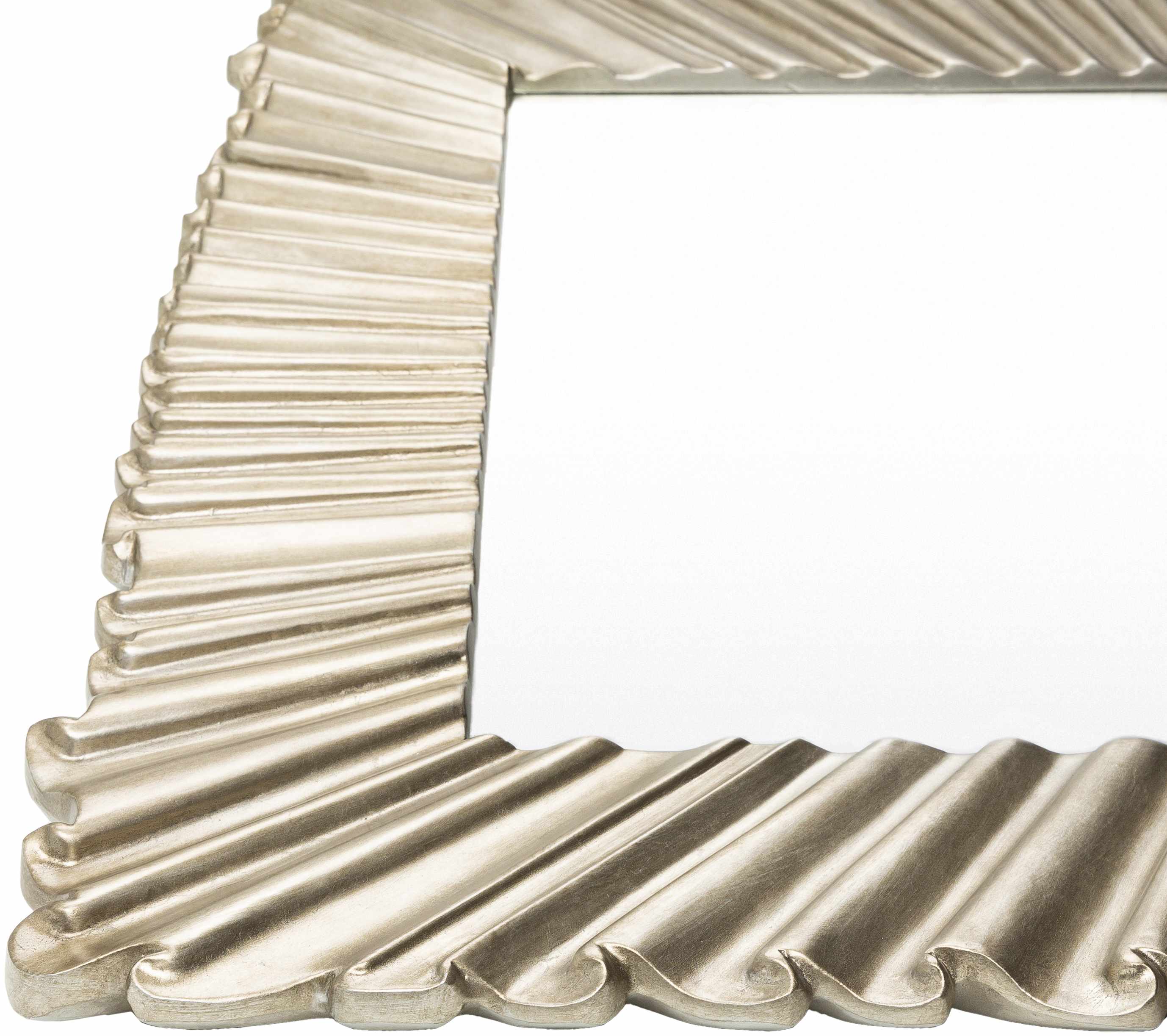 Mercier Silver Gray Mirror Decorative Wall Mirror for Bathroom Bedroom Living Room Home Decor - Deco Ranches