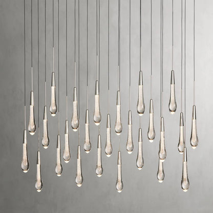Raindrop Linear Chandelier