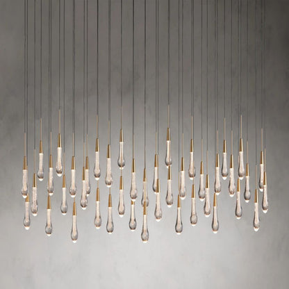 Raindrop Linear Chandelier