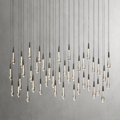 Raindrop Linear Chandelier