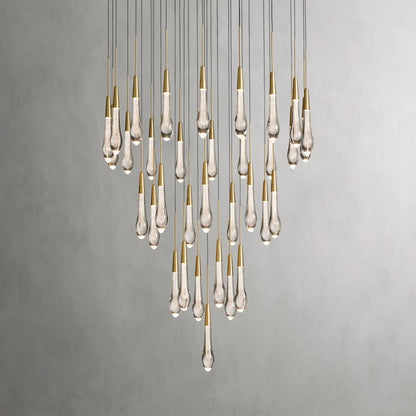 Raindrop Round Chandelier