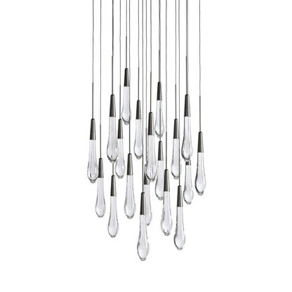 Raindrop Round Chandelier