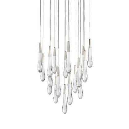 Raindrop Round Chandelier