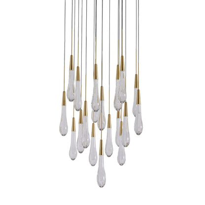 Raindrop Round Chandelier