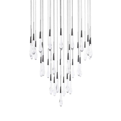 Raindrop Round Chandelier