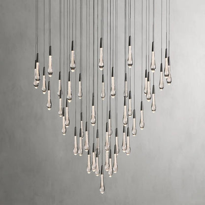 Raindrop Round Chandelier