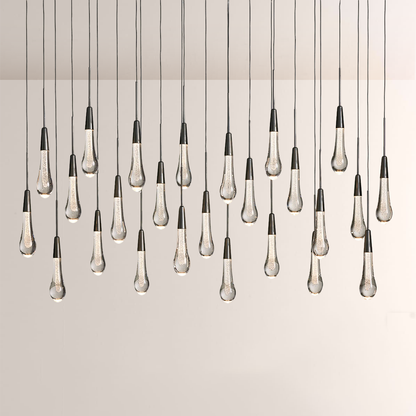 Solitaire Linear Chandelier 37'' 50'' 70'' 87" 120"W