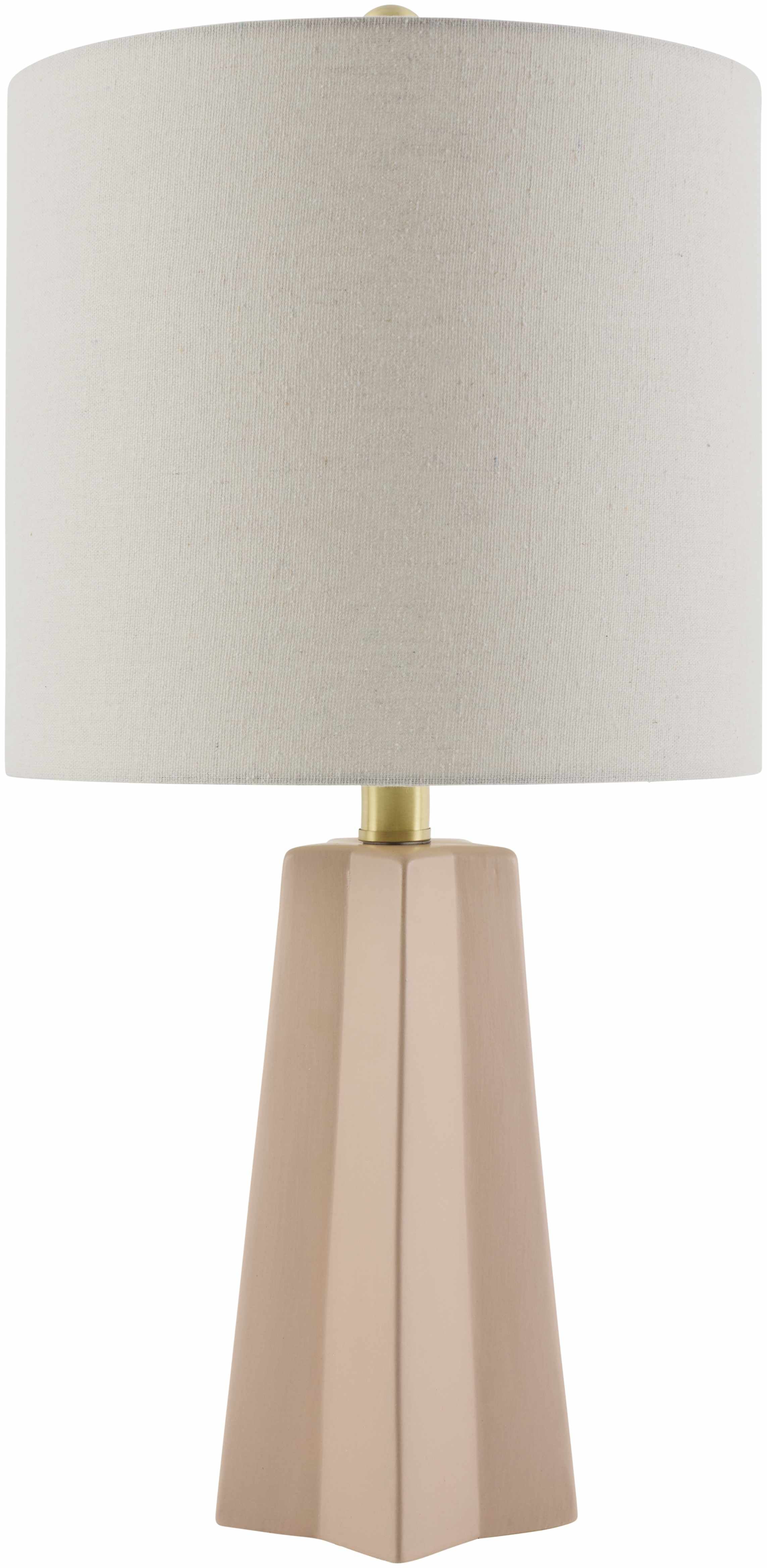 Yubileyny Blush Table Lamp Decorative Accent Lighting for Bedroom Living Room Home Decor - Deco Ranches