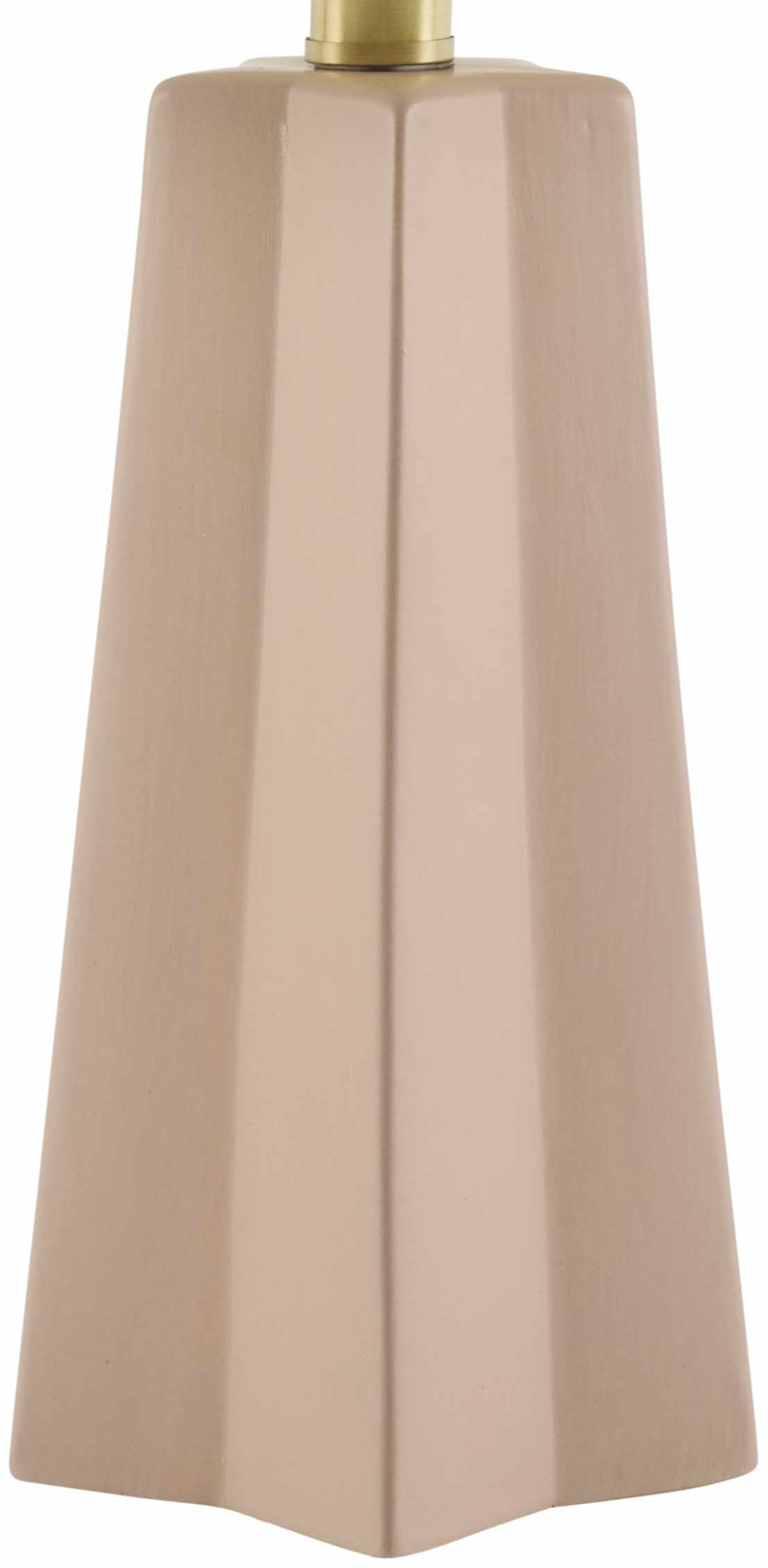Yubileyny Blush Table Lamp Decorative Accent Lighting for Bedroom Living Room Home Decor - Deco Ranches
