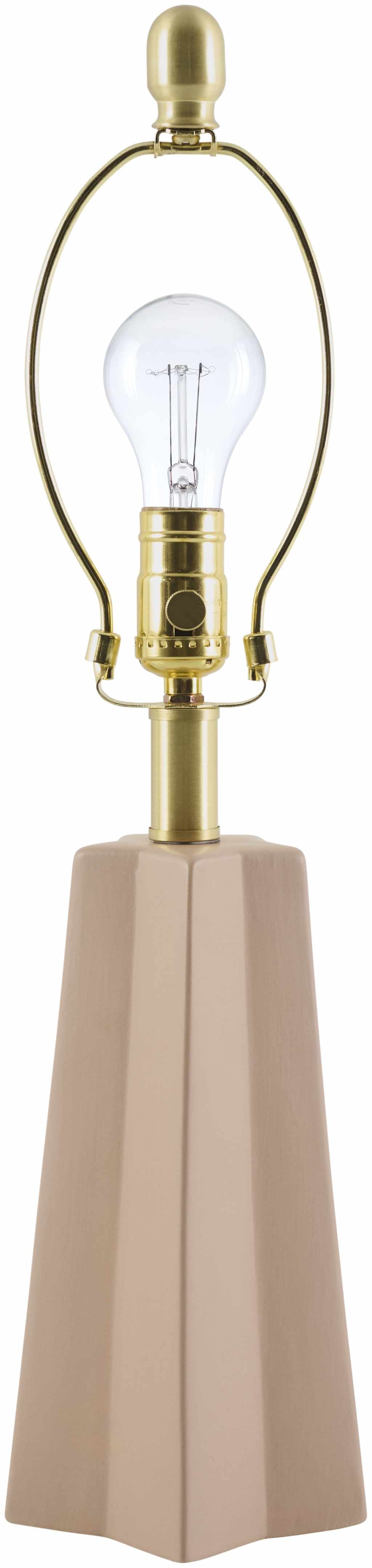 Yubileyny Blush Table Lamp Decorative Accent Lighting for Bedroom Living Room Home Decor - Deco Ranches