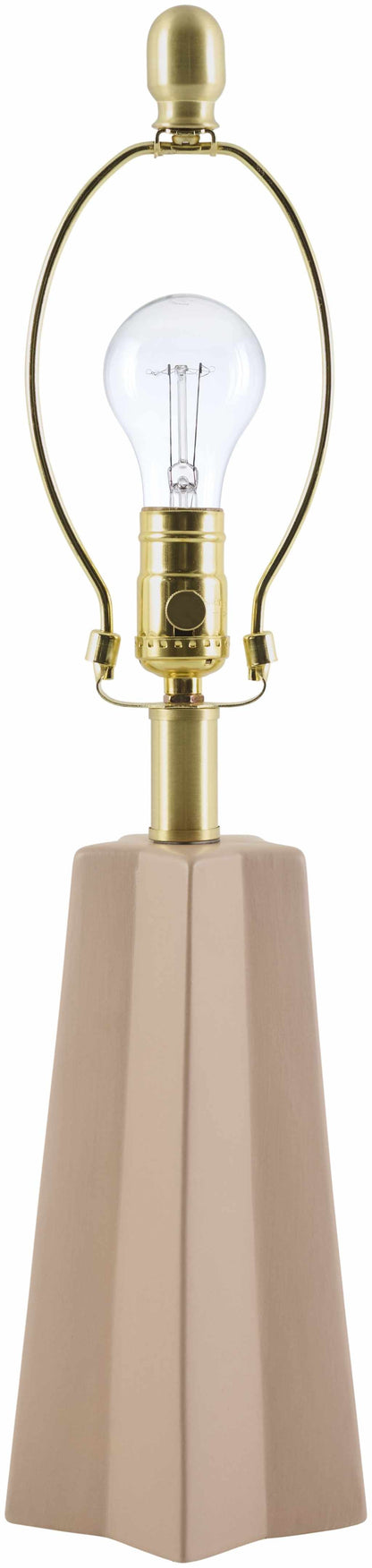 Yubileyny Blush Table Lamp Decorative Accent Lighting for Bedroom Living Room Home Decor - Deco Ranches